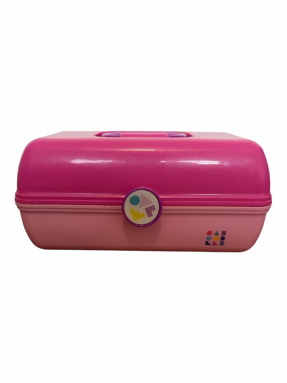 Caboodle Pink & Light Pink Makeup Organizer Case